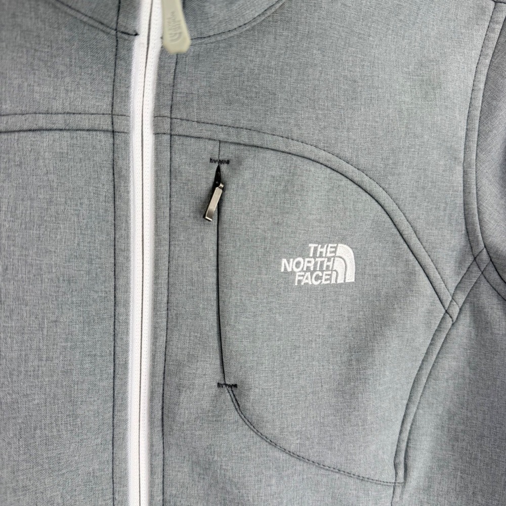 The North Face Womens Gray WindWall Apex Bionic Softshell Jacket Medium - Picture 4 of 12